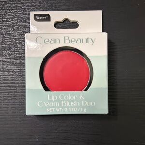 BPure Clean Beauty Lip Color and Cream Blush Duo